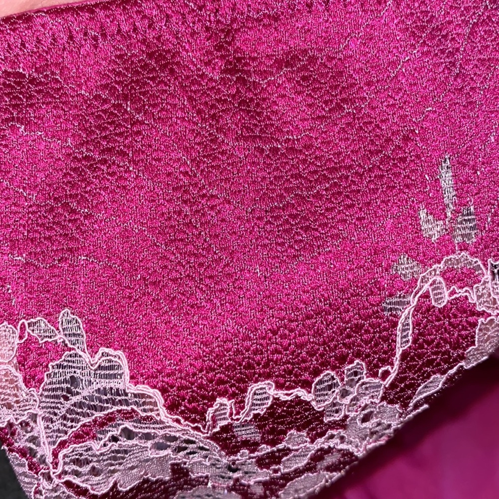 Women’s Wacoal Lace Affair thong panties NWOT XL/8 - Picture 8 of 8